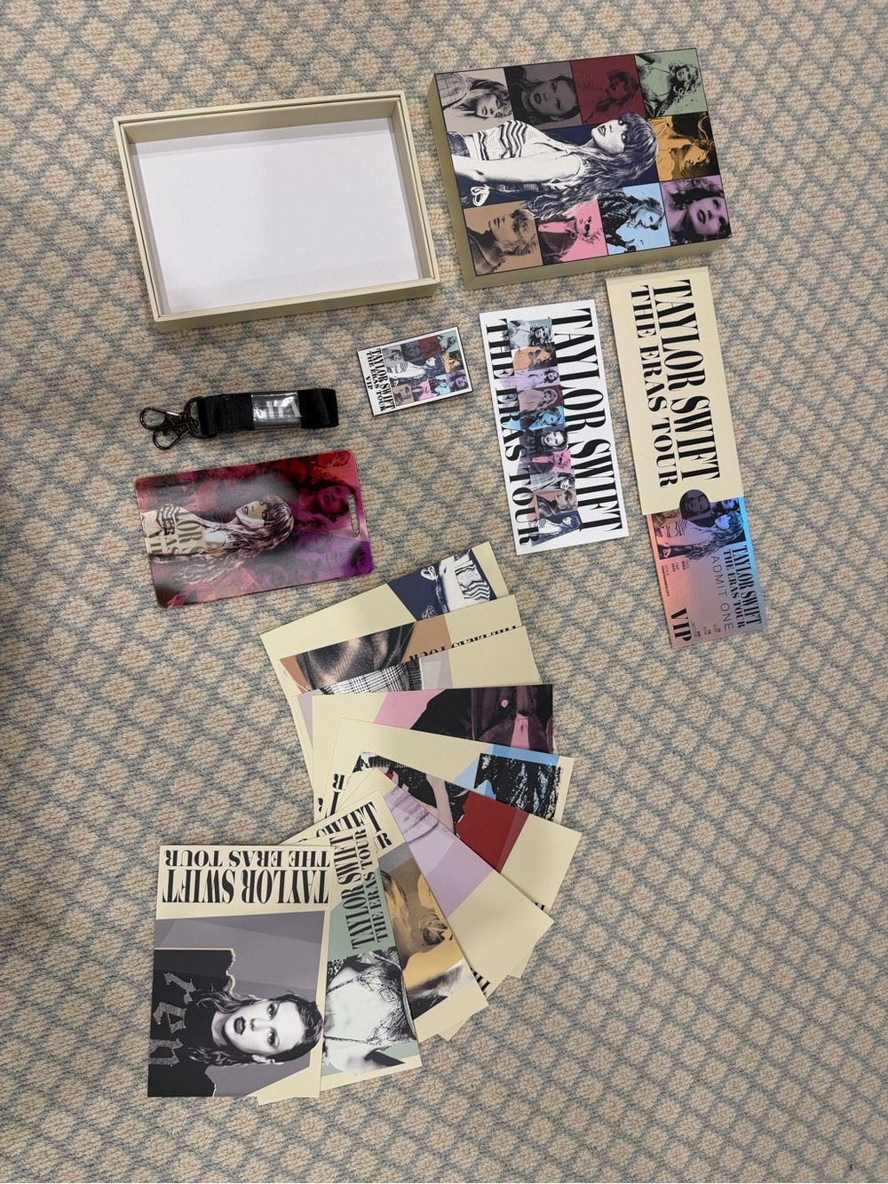 Taylor Swift multicolor Eras Tour collectible set